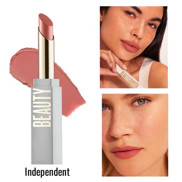 *Beautycounter* "Independent" (cool neutral pink) Statement Maker Lipstick- NEW! - Picture 1 of 4